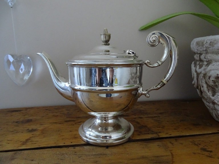 Art Deco Bachelors Silver Three Piece Tea Set