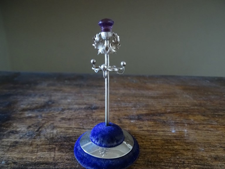 Antique Silver Hat And Ring Holder Stand Birmingham 1906 Adie & Lovekin Ltd