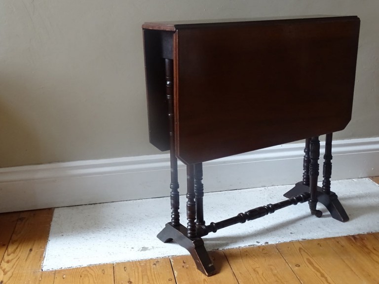 Antique Victorian Mahogany Sutherland Table
