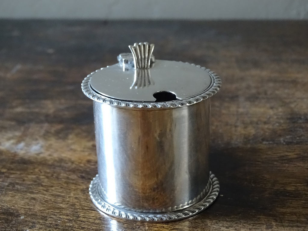 Antique Silver Mustard Pot